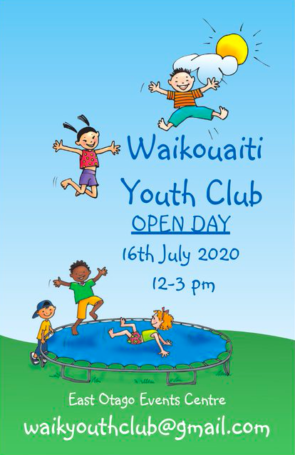 Waikouaiti Youth Club Open Day