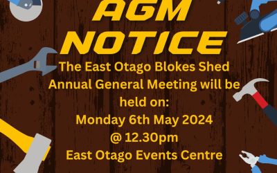 Blokes Shed AGM