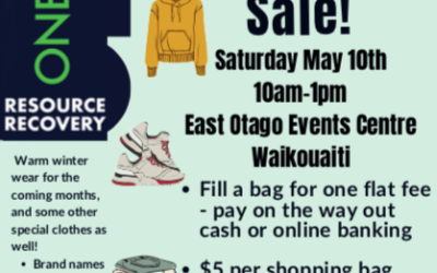 Pop Up Winter Clothing Sale